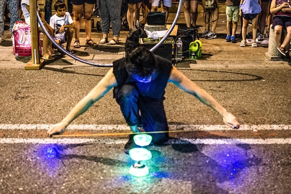 2019 Avignon street show, France